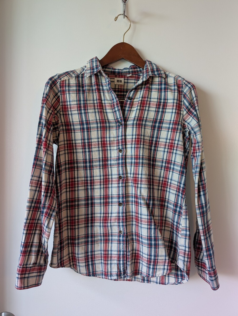Uniqlo Plaid Flannel Shirt Medium